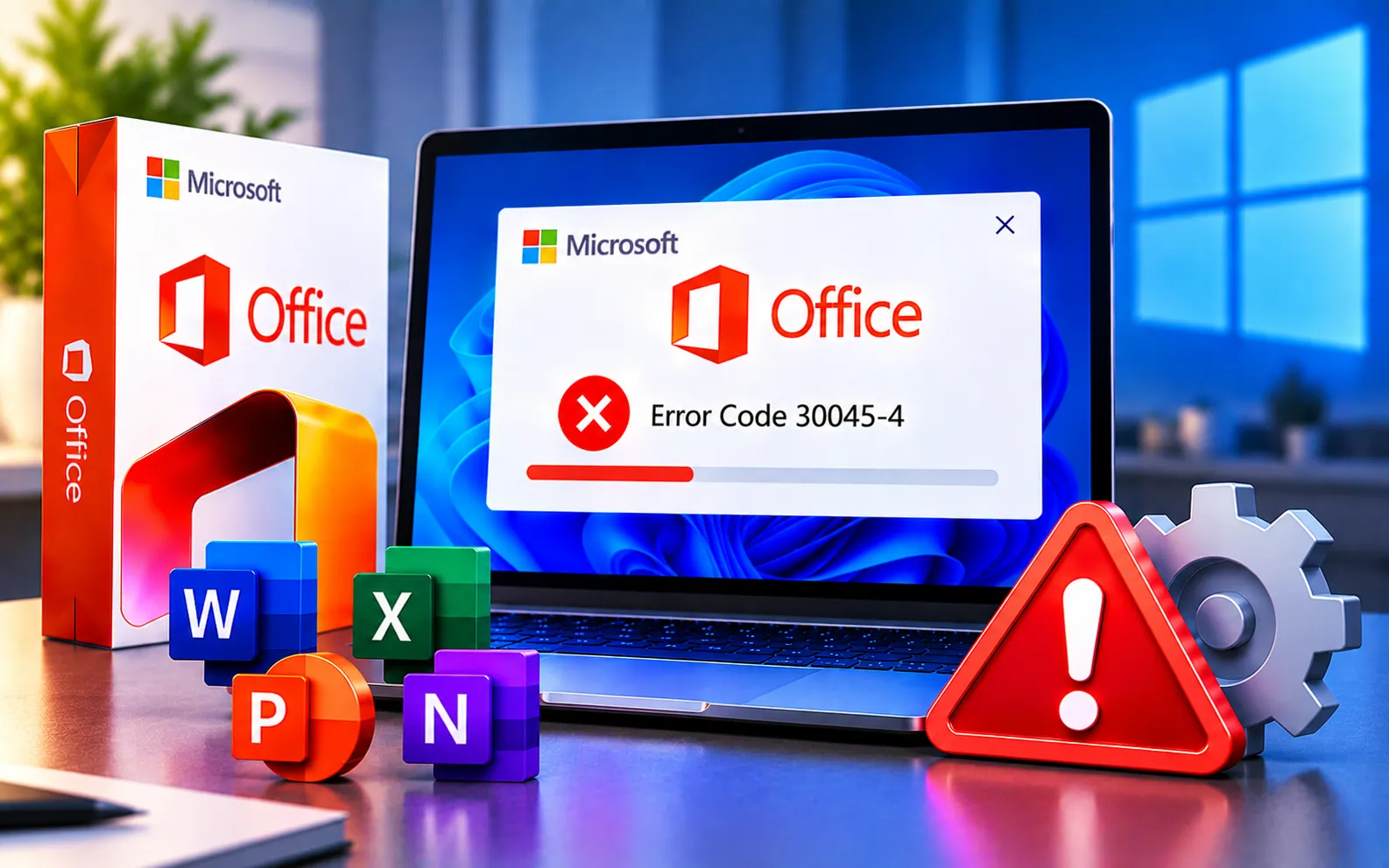 Microsoft Office Error Code 30045-4 fix